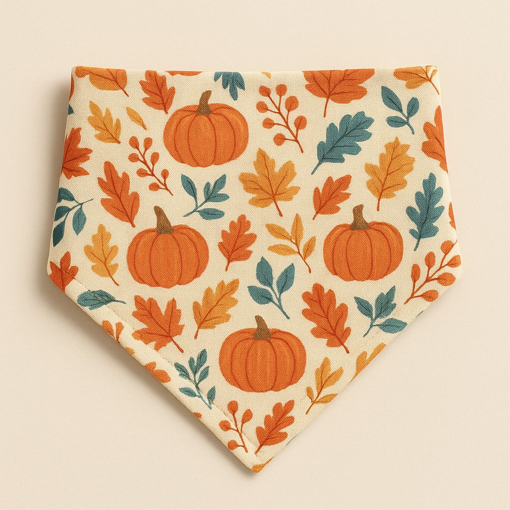 Pumpkin Spice Bandana — Paw & Found pet product