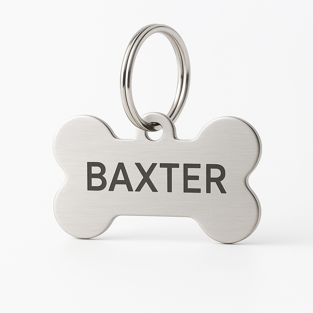 Personalized Engraved ID Tag — Paw & Found pet product